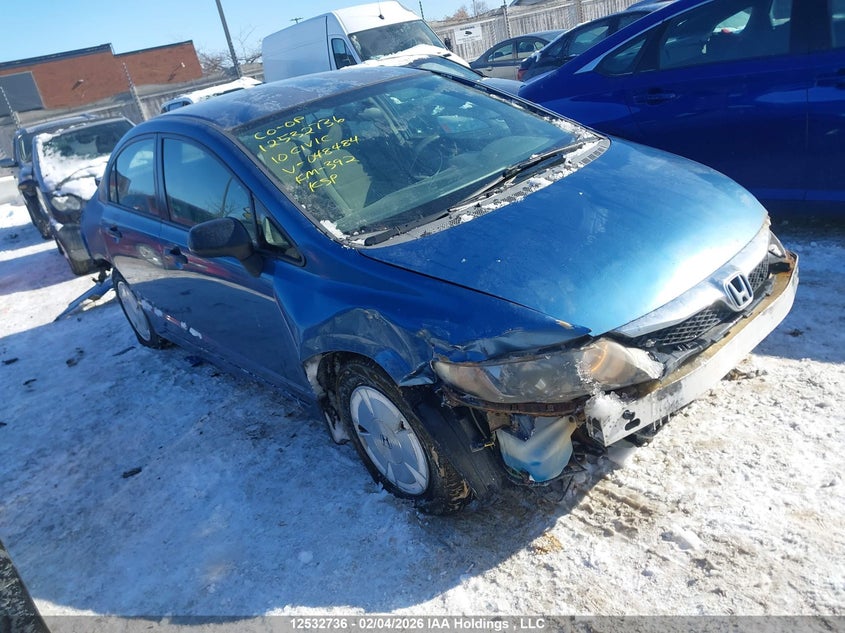 2HGFA1F43AH048484 2010 Honda Civic Dx-G auction photo 1