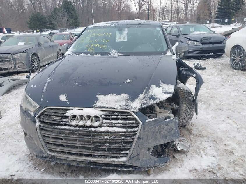 2017 Audi A3 VIN: WAUB8GFF1H1077498 Lot: 12533041