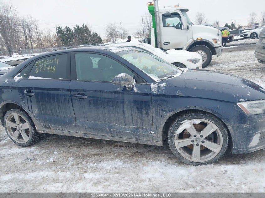 2017 Audi A3 VIN: WAUB8GFF1H1077498 Lot: 12533041
