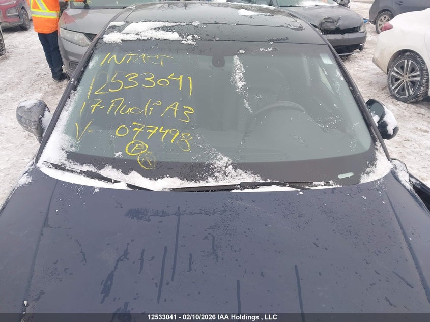 2017 Audi A3 VIN: WAUB8GFF1H1077498 Lot: 12533041