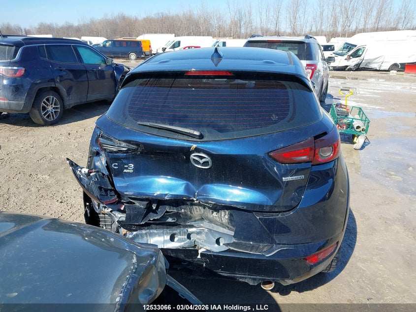2022 Mazda Cx-3 Grand Touring VIN: JM1DKFD70N1603683 Lot: 12533066