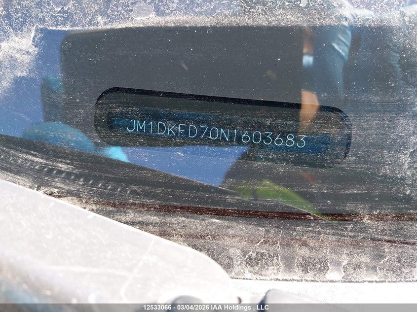 2022 Mazda Cx-3 Grand Touring VIN: JM1DKFD70N1603683 Lot: 12533066