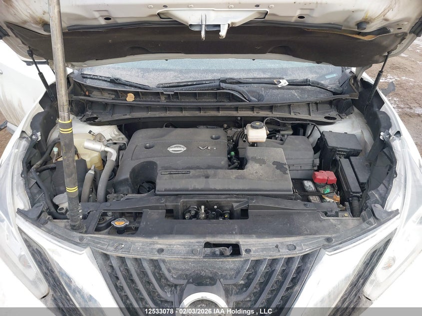 2015 Nissan Murano Platinum/Sl/Sv VIN: 5N1AZ2MH8FN285544 Lot: 12533078