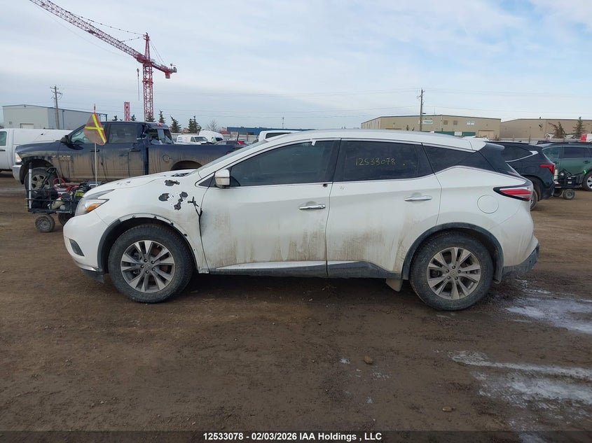 2015 Nissan Murano Platinum/Sl/Sv VIN: 5N1AZ2MH8FN285544 Lot: 12533078
