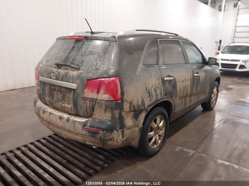 2012 Kia Sorento 2.4 Lx Green Lot 111012533085 Vin 5XYKTCA68CG194814