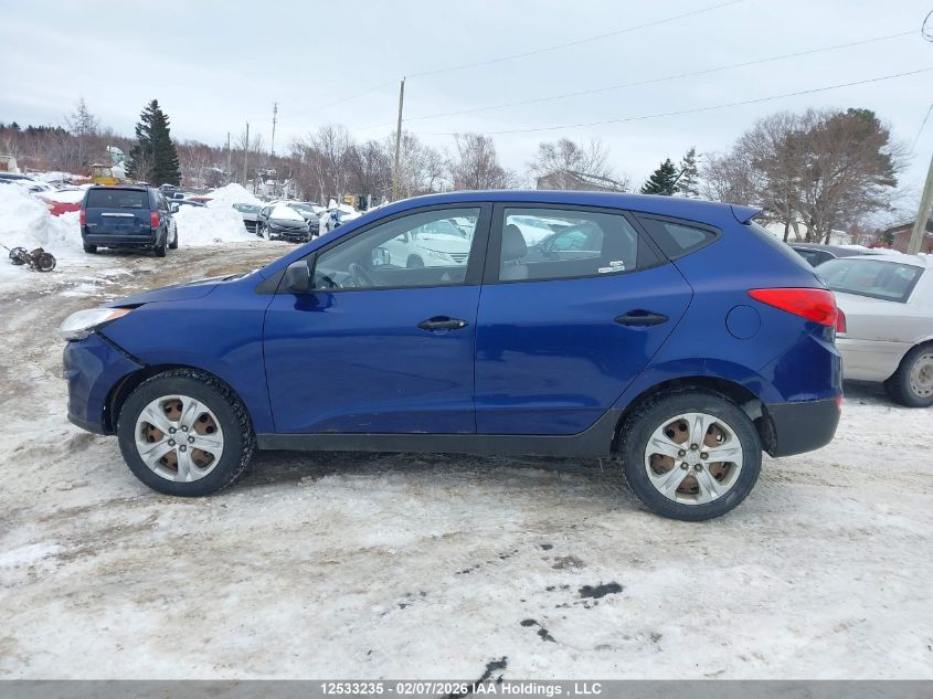 2010 Hyundai Tucson Gl VIN: KM8JT3AC8AU063570 Lot: 12533235