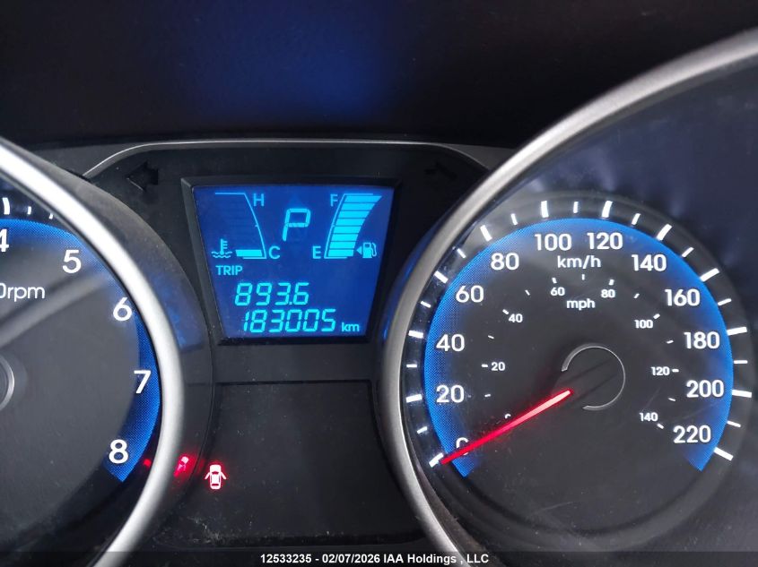 2010 Hyundai Tucson Gl VIN: KM8JT3AC8AU063570 Lot: 12533235