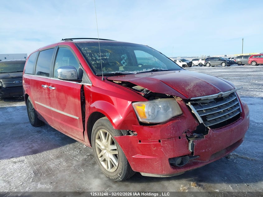 2008 Chrysler Town & Country Limited VIN: 2A8HR64X48R133504 Lot: 12533248