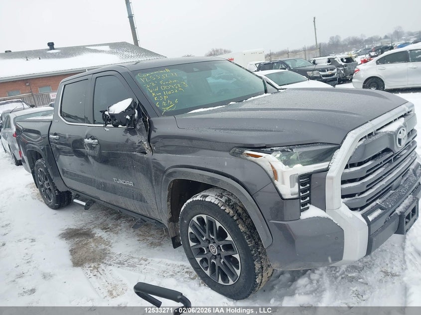 5TFJA5DB8NX009523 2022 Toyota Tundra Crewmax Limited auction photo 1