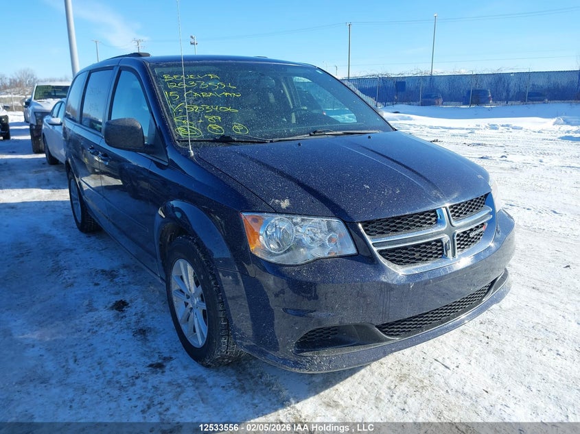 2C4RDGBG3FR503406 2015 Dodge Grand Caravan Se/Sxt auction photo 1