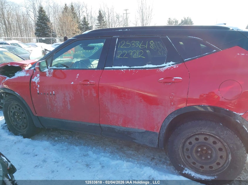 2023 Chevrolet Blazer Rs VIN: 3GNKBKRS1PS227212 Lot: 12533618