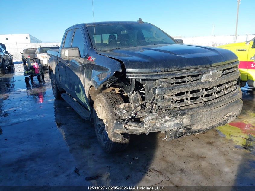 1GCRDEED1NZ558074 2022 Chevrolet Silverado 1500 Rst auction photo 1