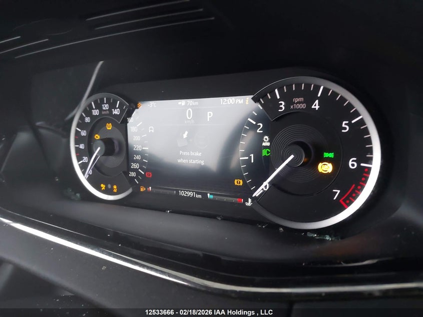 2020 Land Rover Range Rover Evoque S VIN: SALZT2GX6LH120199 Lot: 12533666