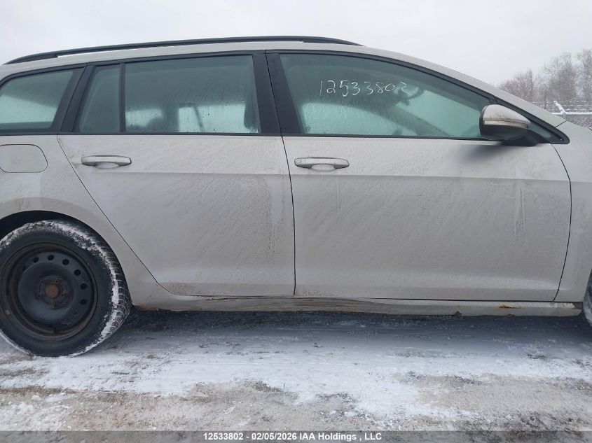 2015 Volkswagen Golf Sportwagon 1.8 Tsi Comfortline/1.8 Tsi Highline/1.8 Tsi Trendline VIN: 3VWC17AU2FM508297 Lot: 12533802