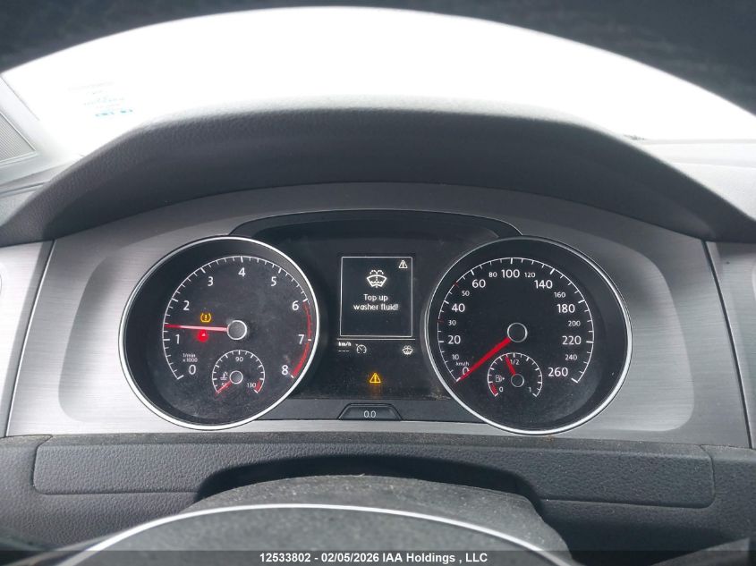 2015 Volkswagen Golf Sportwagon 1.8 Tsi Comfortline/1.8 Tsi Highline/1.8 Tsi Trendline VIN: 3VWC17AU2FM508297 Lot: 12533802