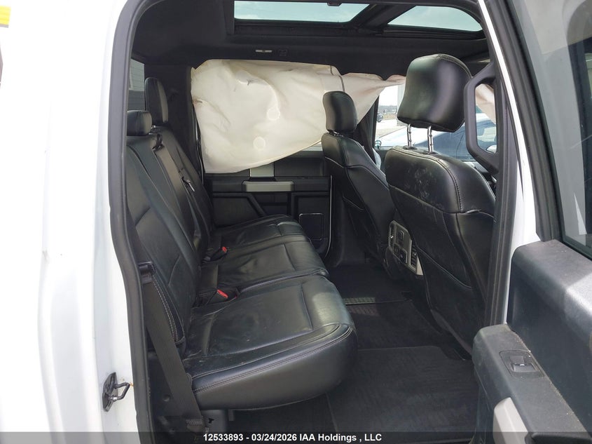 2017 Ford F-150 lightning 5.0 Supercrew White Lot 111012533893 Vin 1FTEW1EF7HKD14140