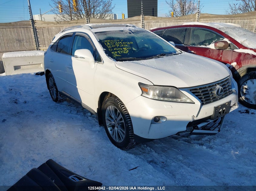 2T2BK1BA5DC160722 LEXUS RX Photo 1