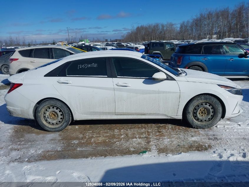 2022 Hyundai Elantra Essential Manual VIN: KMHLM4AG5NU307390 Lot: 12534088