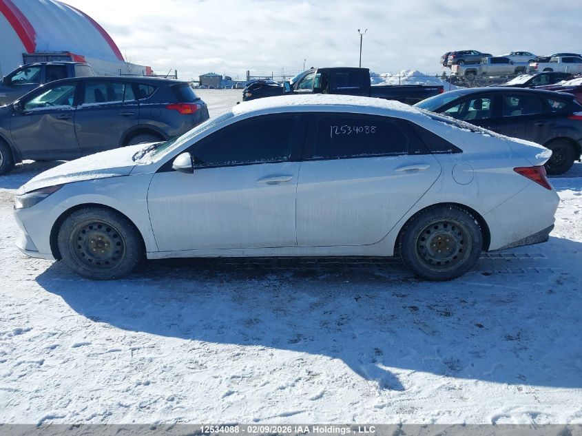 2022 Hyundai Elantra Essential Manual VIN: KMHLM4AG5NU307390 Lot: 12534088