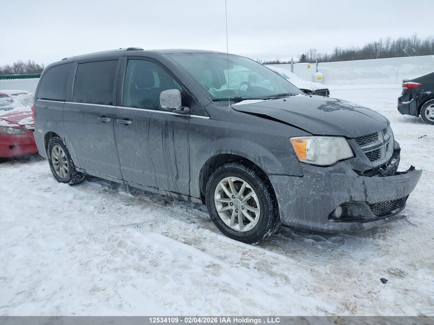 2C4RDGBG5KR766586 2019 Dodge Grand Caravan Cvp/Sxt auction photo 1