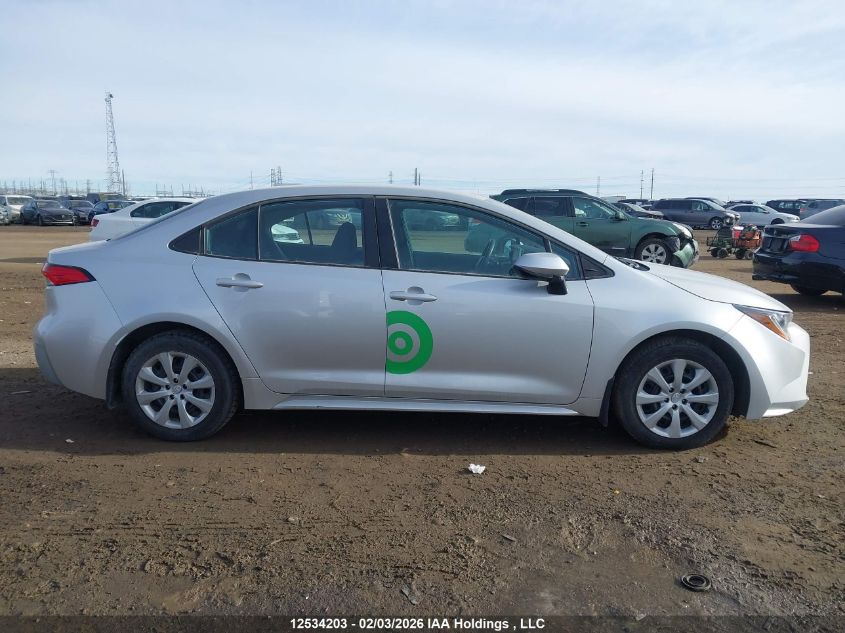 2021 Toyota Corolla Le VIN: 5YFBPMBE8MP255155 Lot: 12534203