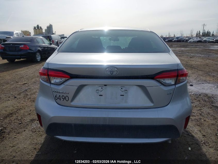 2021 Toyota Corolla Le VIN: 5YFBPMBE8MP255155 Lot: 12534203