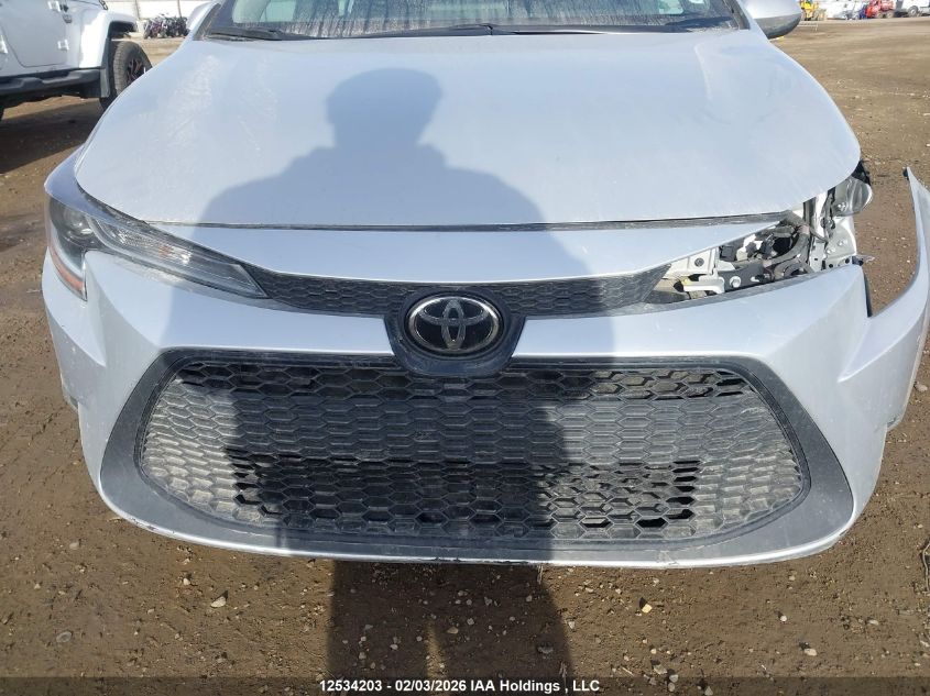 2021 Toyota Corolla Le VIN: 5YFBPMBE8MP255155 Lot: 12534203