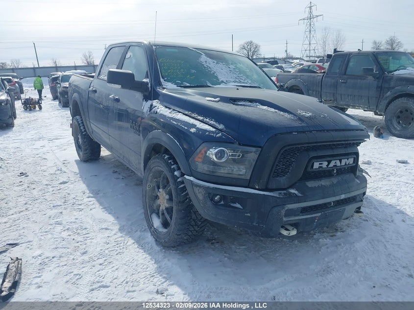 2019 Ram 1500 Classic Slt, Лівий бік, IAAI, VIN 1C6RR7LG9KS675293