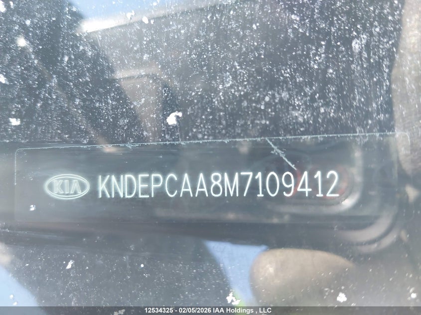 2021 Kia Seltos VIN: KNDEPCAA8M7109412 Lot: 12534325