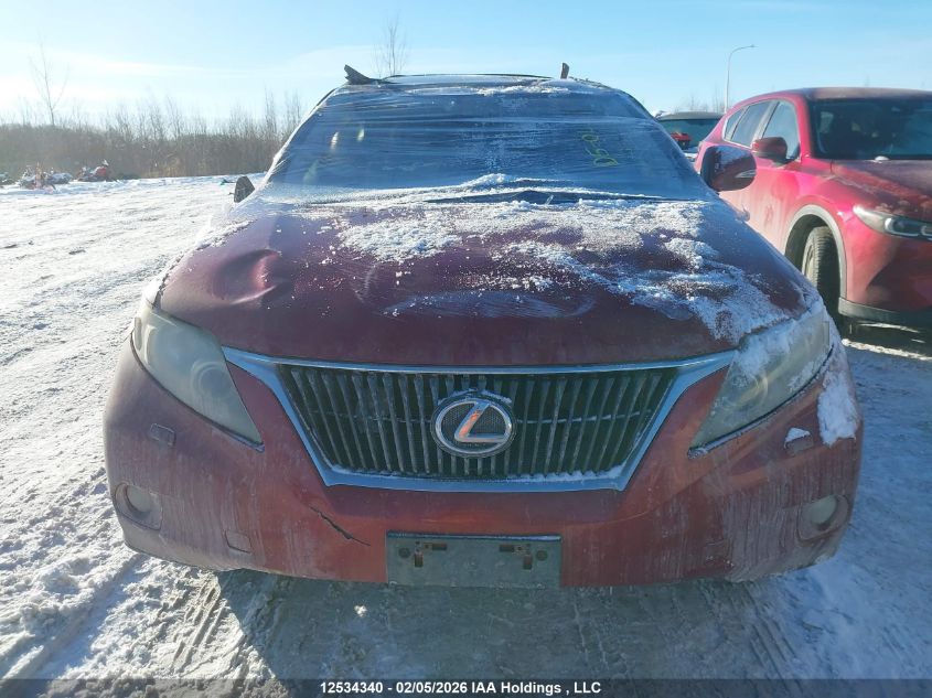 2012 Lexus Rx 350 VIN: 2T2BK1BA2CC134061 Lot: 12534340