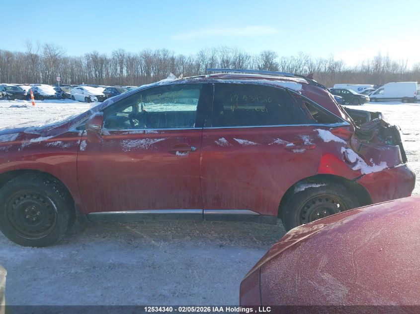 2012 Lexus Rx 350 VIN: 2T2BK1BA2CC134061 Lot: 12534340