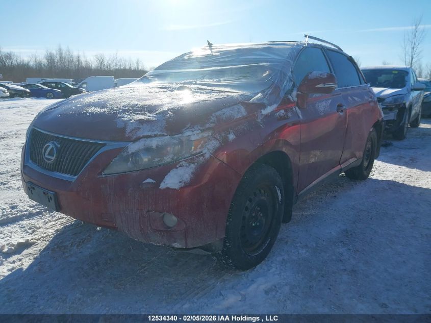 2012 Lexus Rx 350 VIN: 2T2BK1BA2CC134061 Lot: 12534340