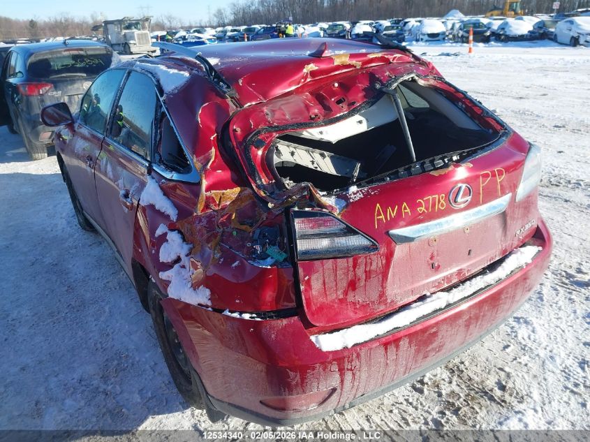 2012 Lexus Rx 350 VIN: 2T2BK1BA2CC134061 Lot: 12534340