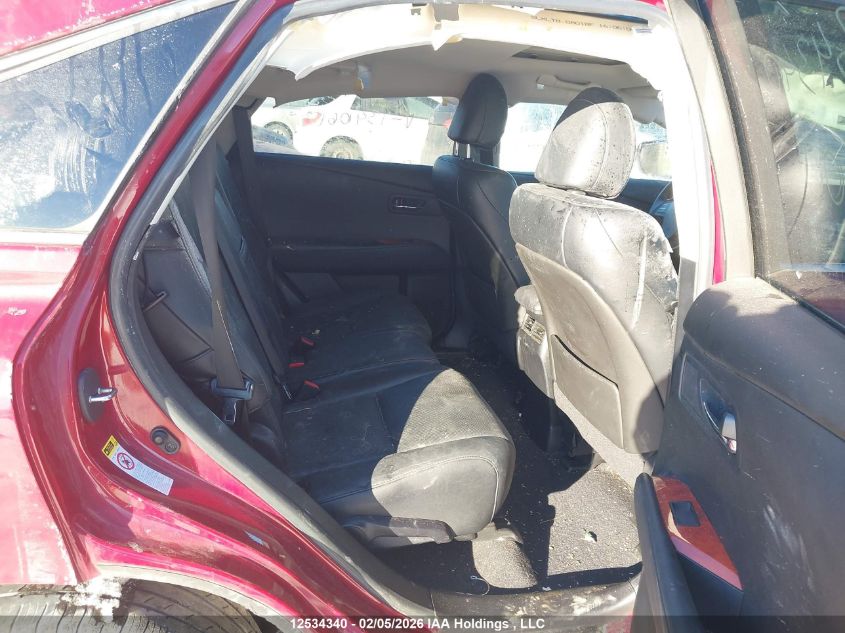 2012 Lexus Rx 350 VIN: 2T2BK1BA2CC134061 Lot: 12534340