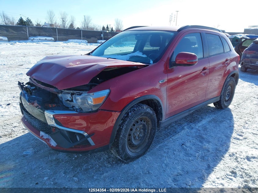2019 Mitsubishi Rvr, Удар спереди, IAAI, VIN JA4AJ4AWXKU605550 — фото 2