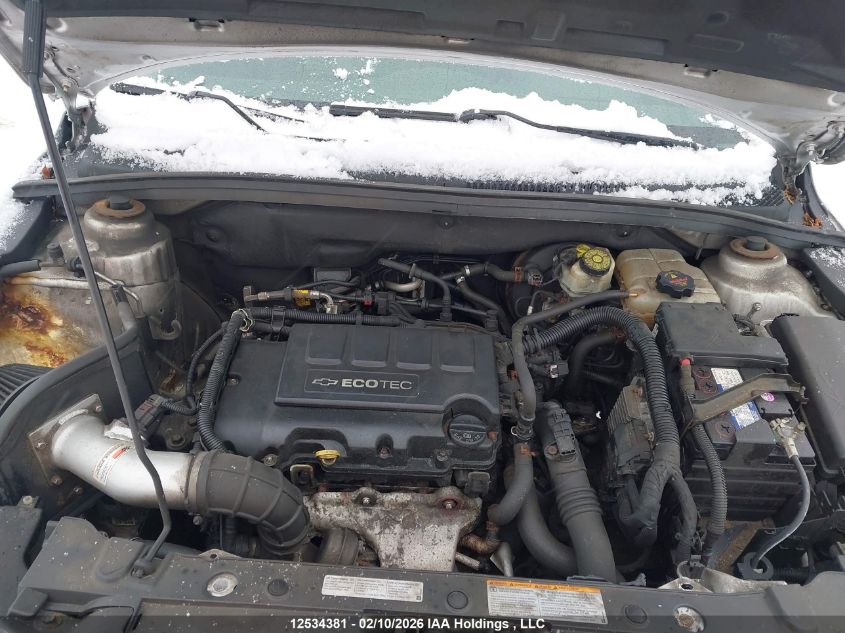 2013 Chevrolet Cruze Lt Turbo VIN: 1G1PF5SB2D7262990 Lot: 12534381