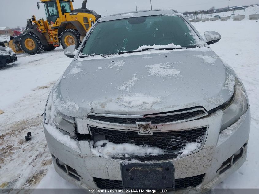 2013 Chevrolet Cruze Lt Turbo VIN: 1G1PF5SB2D7262990 Lot: 12534381