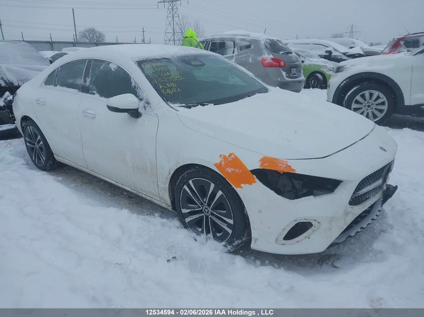 W1K5J4HB2SN527582 2025 Mercedes-Benz Cla 250 4Matic auction photo 1