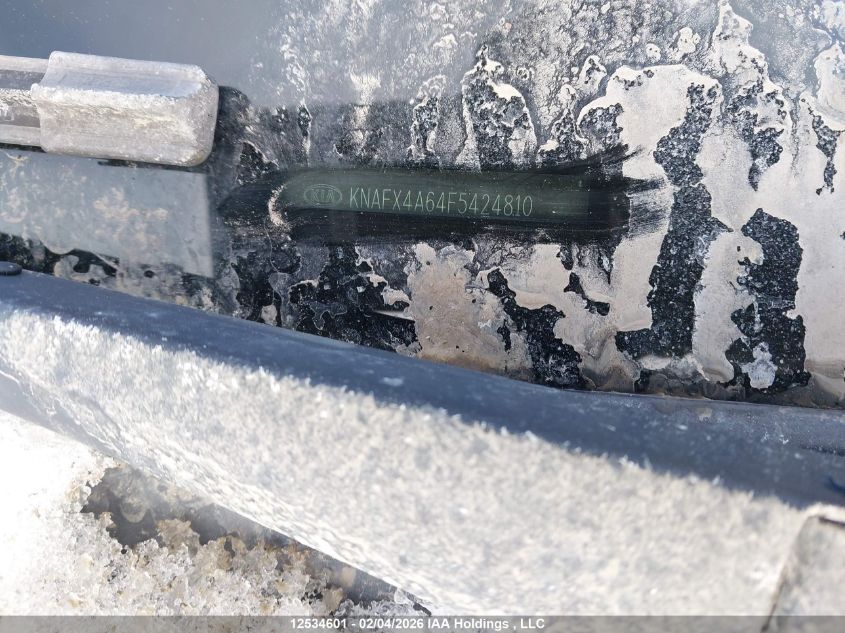 2015 Kia Forte 1.8L Lx/1.8L Lx+/Lx+ Winter Edition VIN: KNAFX4A64F5424810 Lot: 12534601