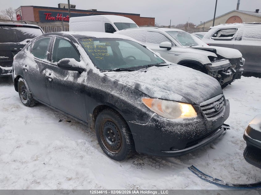 KMHDU4BD7AU987750 2010 Hyundai Elantra Blue/Gls/Se auction photo 1