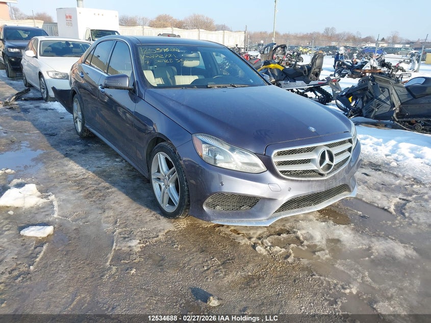 WDDHF8JB4EA872771 2014 Mercedes-Benz E 350 4Matic auction photo 1