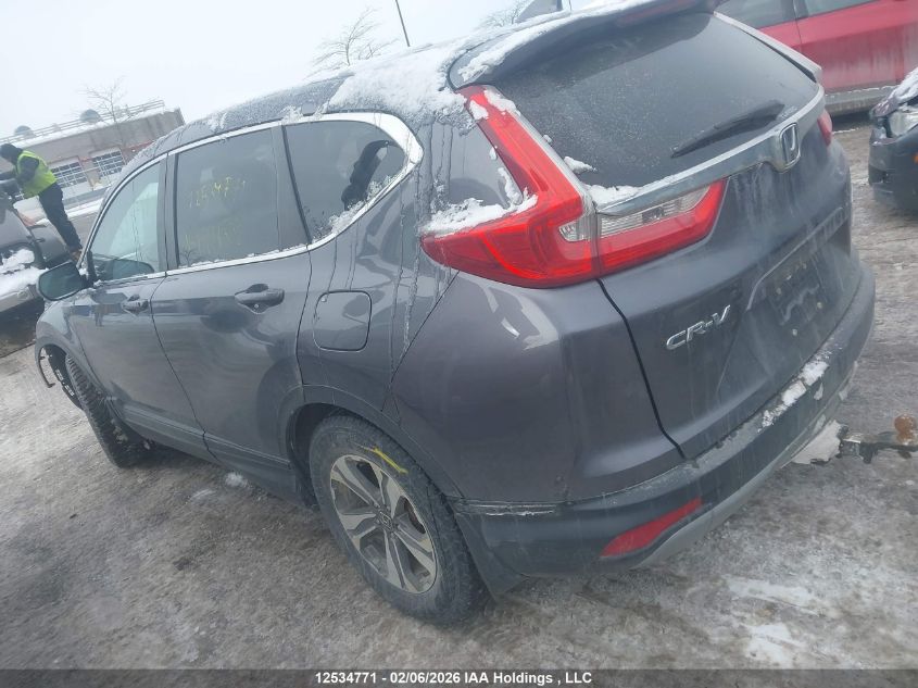 2019 Honda Cr-V Lx VIN: 2HKRW2H25KH141188 Lot: 12534771
