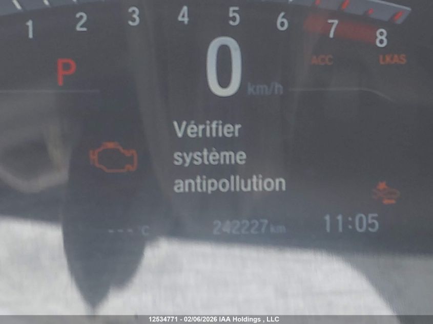 2019 Honda Cr-V Lx VIN: 2HKRW2H25KH141188 Lot: 12534771