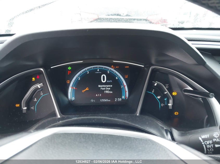 2019 Honda Civic VIN: 2HGFC2F78KH005884 Lot: 12534827