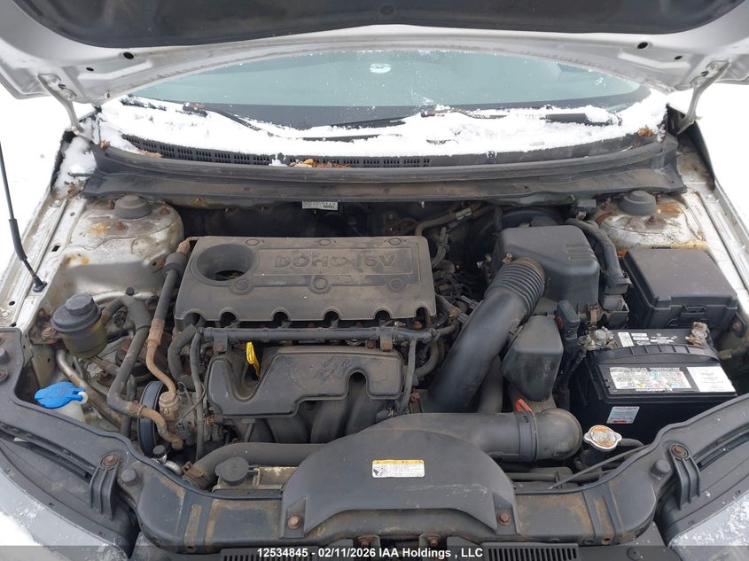 2010 Kia Forte VIN: KNAFU4A22A5291656 Lot: 12534845