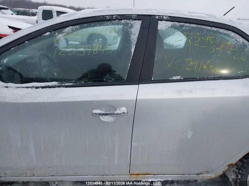 2010 Kia Forte VIN: KNAFU4A22A5291656 Lot: 12534845