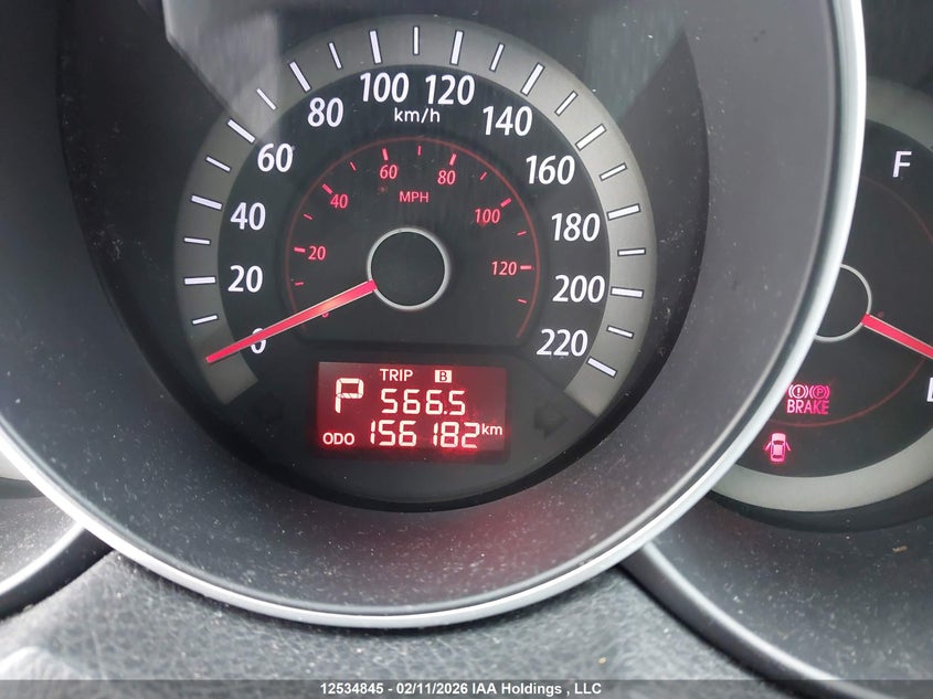 2010 Kia Forte VIN: KNAFU4A22A5291656 Lot: 12534845