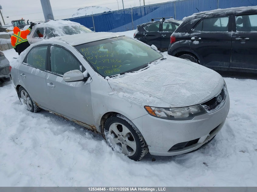 2010 Kia Forte VIN: KNAFU4A22A5291656 Lot: 12534845