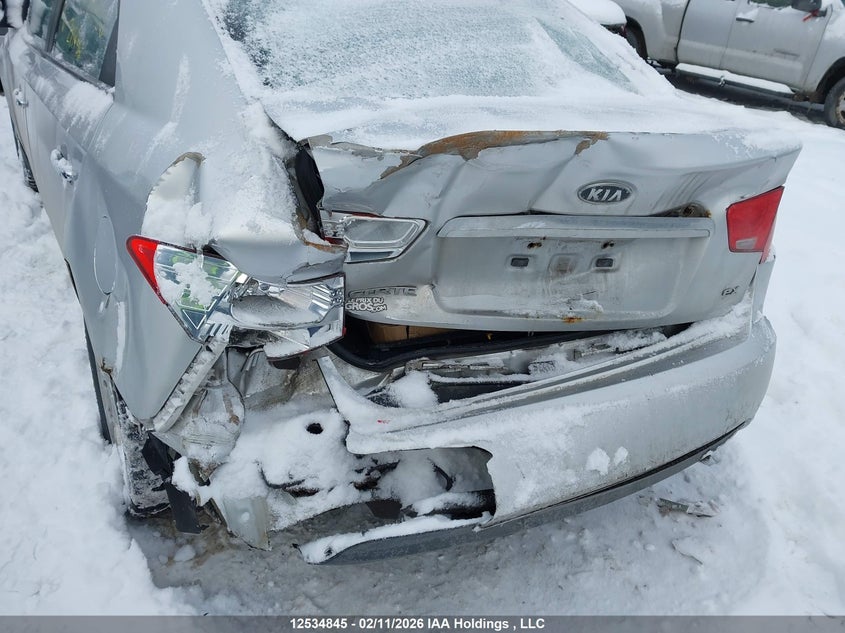 2010 Kia Forte VIN: KNAFU4A22A5291656 Lot: 12534845