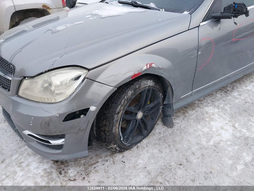 2012 Mercedes-Benz C 250 4Matic VIN: WDDGF8FB4CA690229 Lot: 12534911